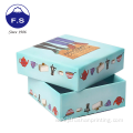 Customized Colorful Two Pieces Gift Box Printing
